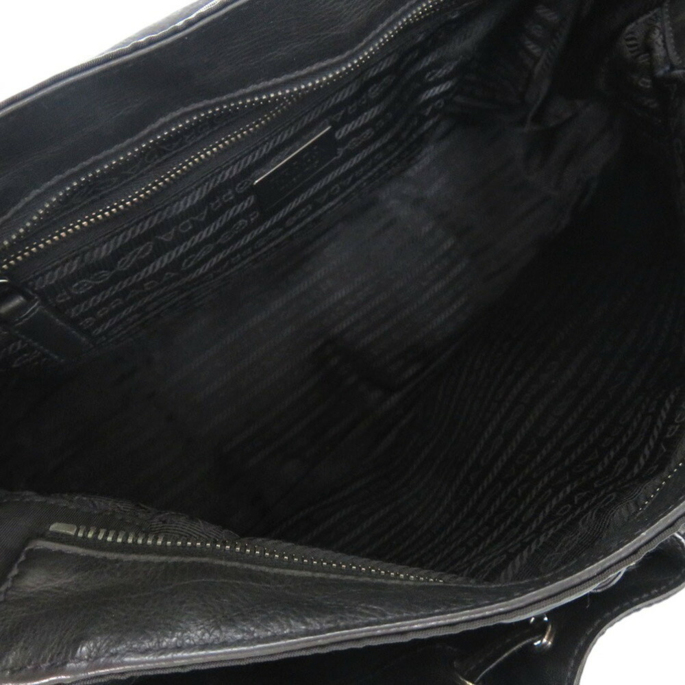 PRADA Leather Shoulder Bag - Picture 6 of 9